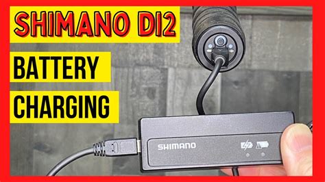 di2 battery charger cables & junction boxes|shimano di2 charger lights meaning.